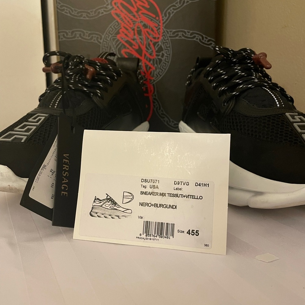 Men Versace Chain Reaction In Box!! - Picture 3 of 14
